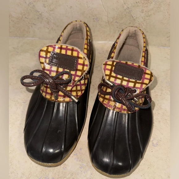 Sperry Shoes - Sperry Top Sider Cormorant Womens Size 7 Waterproof Rubber Duck Boots